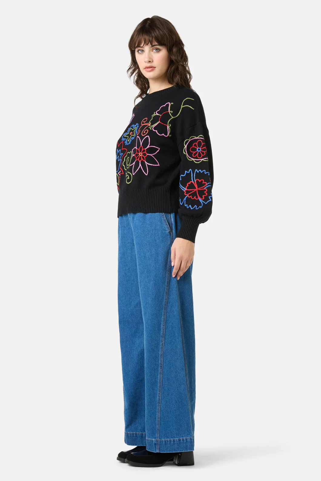 Paisley Embroidered Jumper - Image 4