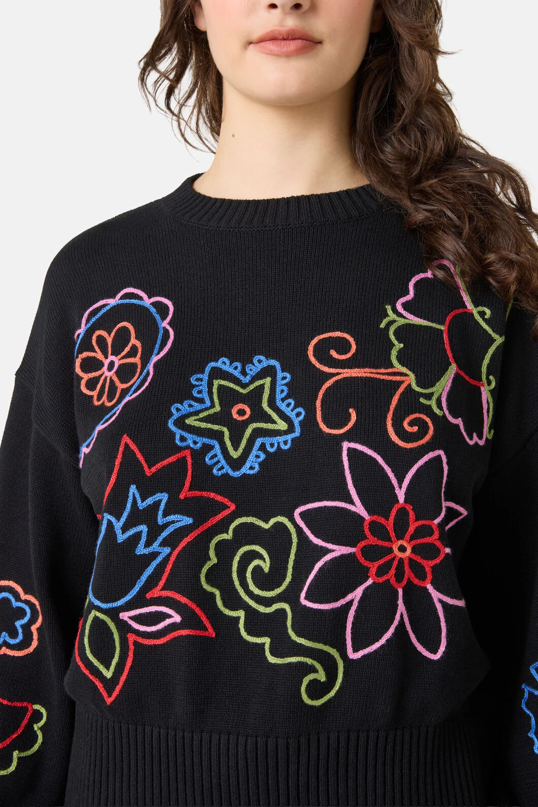 Paisley Embroidered Jumper - Image 6