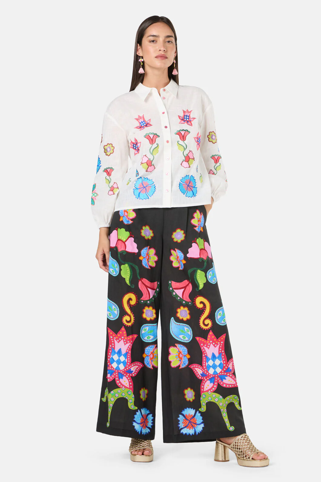 Paisley Parade Print Pant - Image 5