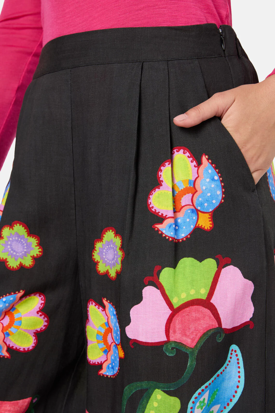 Paisley Parade Print Pant - Image 6