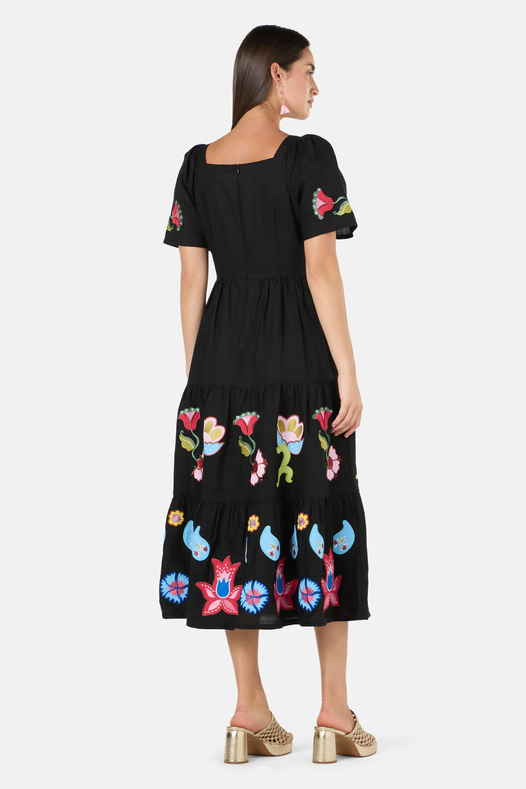 Paisley Parade Tiered Dress - Image 4