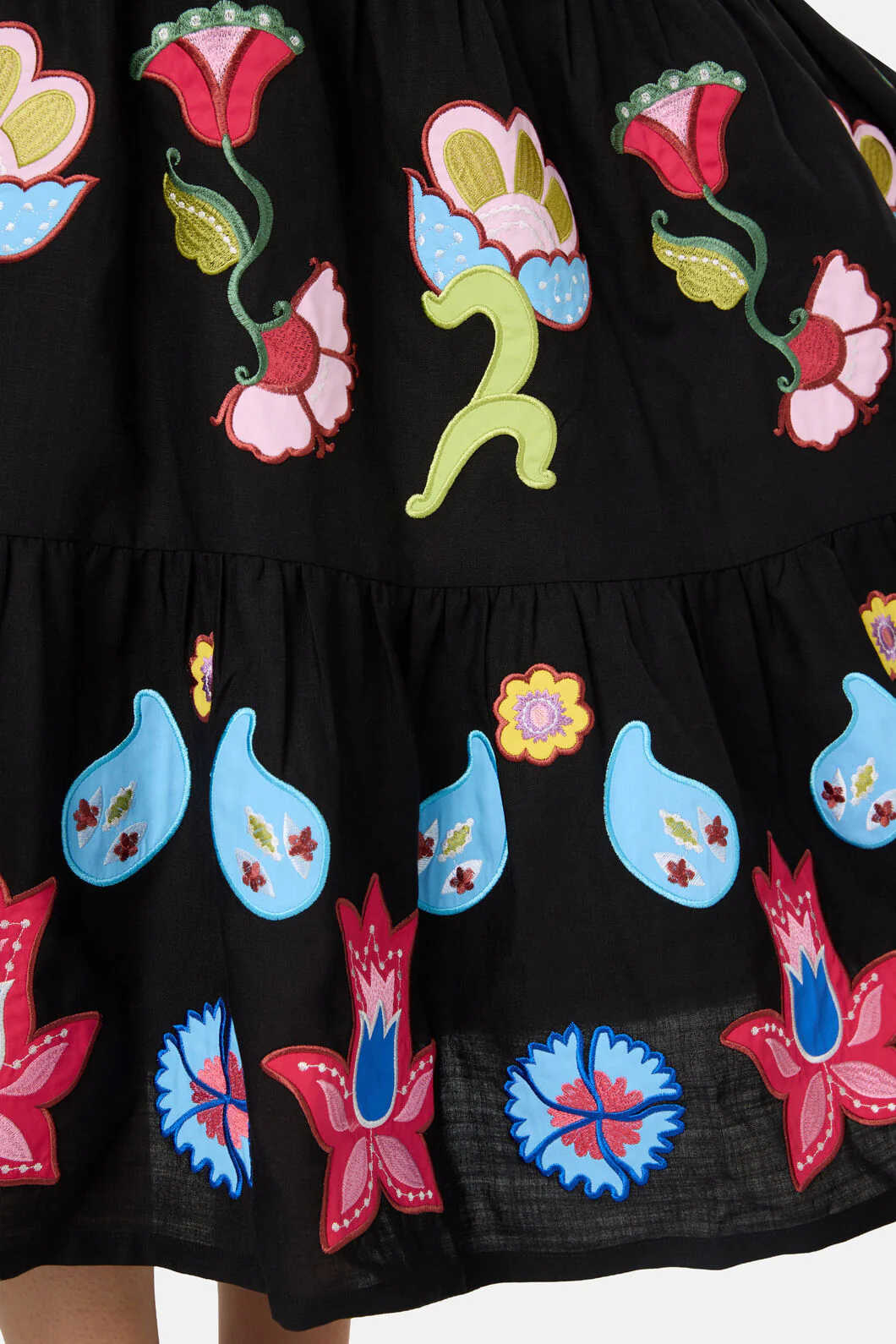 Paisley Parade Tiered Dress - Image 7