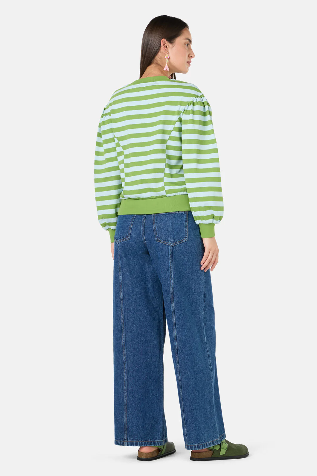 Paisley Stripe Sweater - Image 4