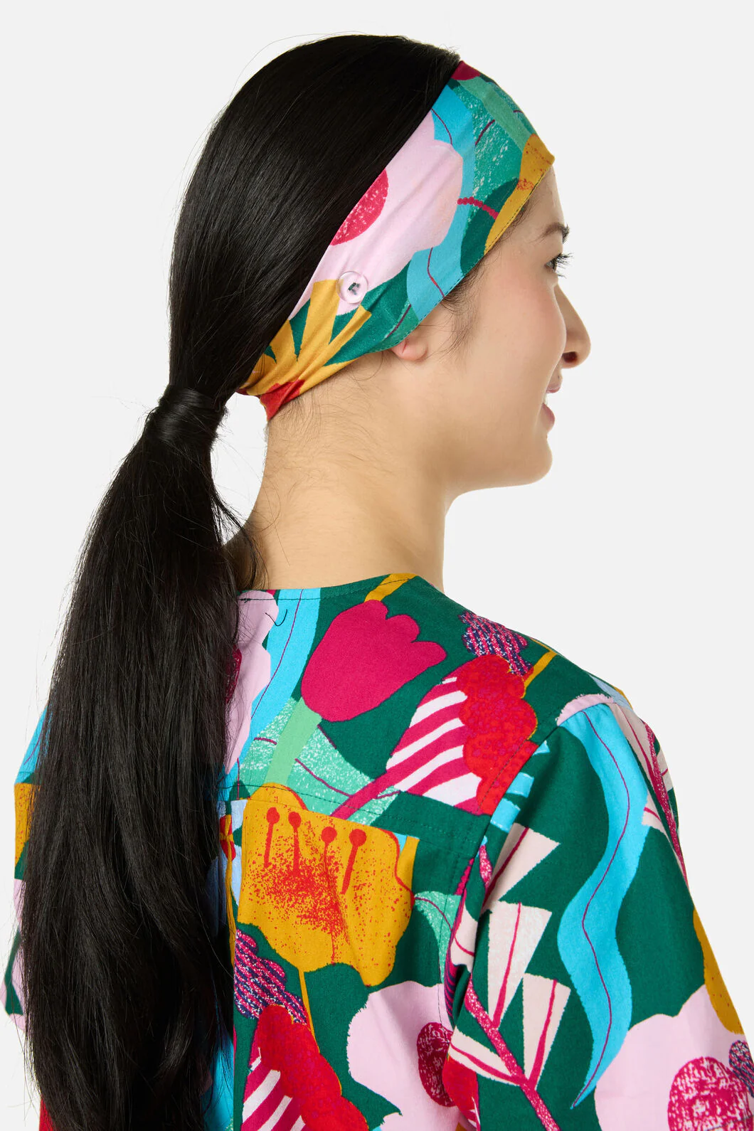 Paper Blooms Scrub Headband - Image 2