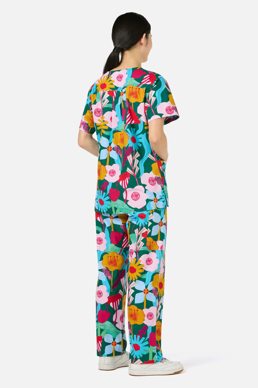 Paper Blooms Scrub Set - Image 3