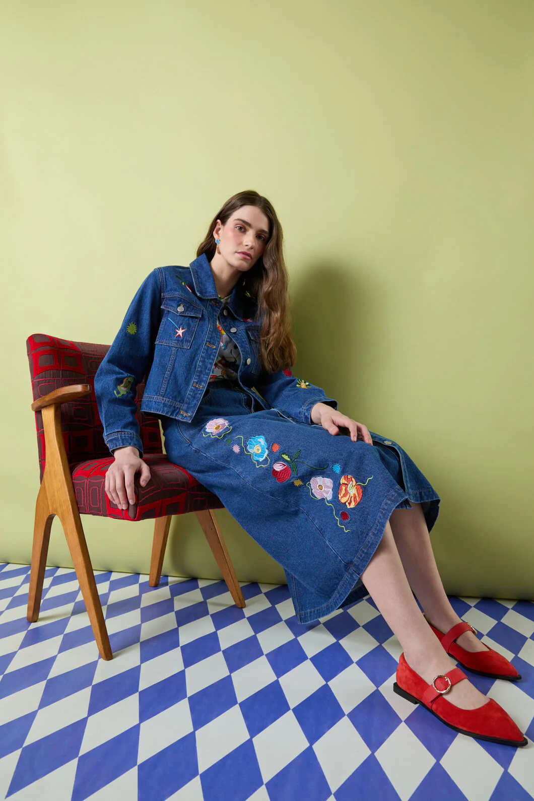 Parade Denim Skirt - Image 2