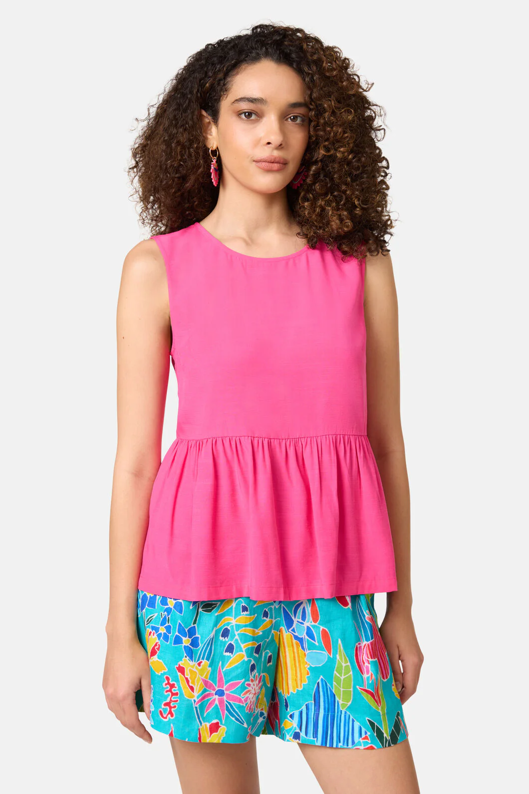 Party People Peplum Tank