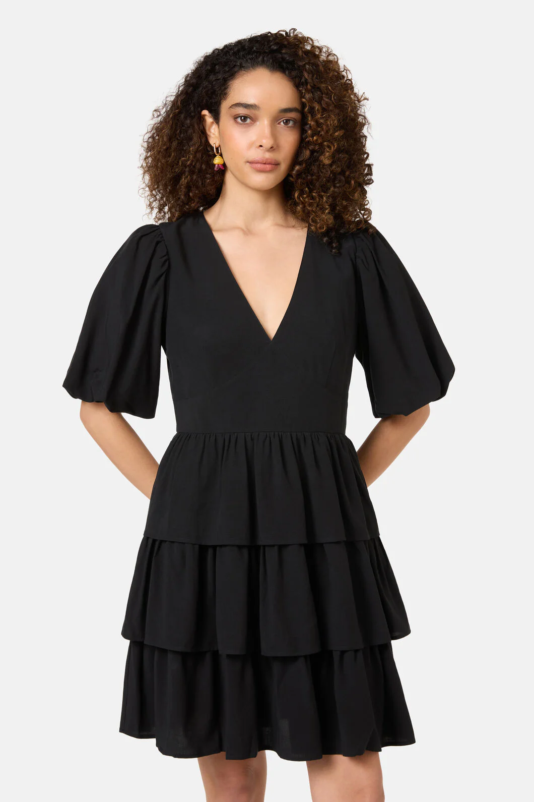 Party People Ruffle Dress