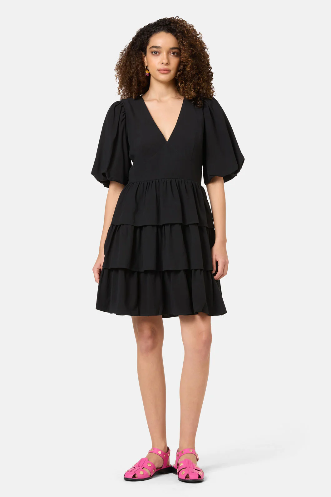 Party People Ruffle Dress - Image 3