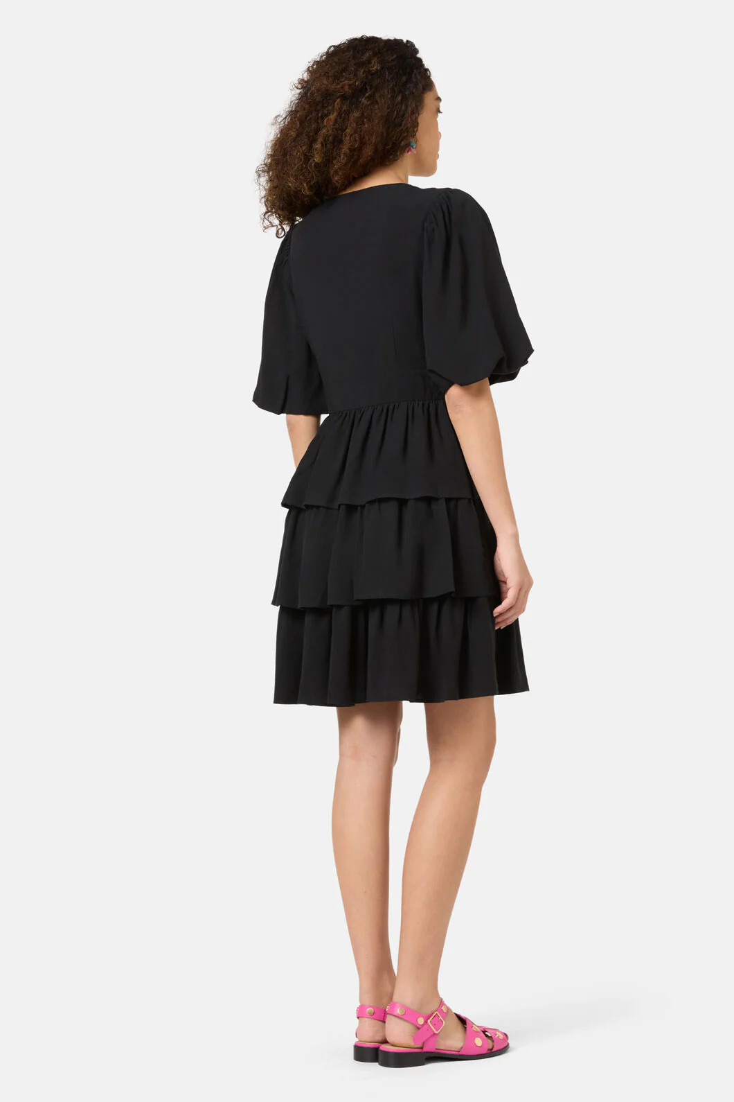Party People Ruffle Dress - Image 5