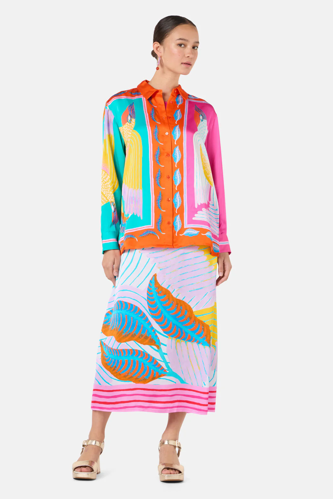 Past Lover Print Shirt - Image 5