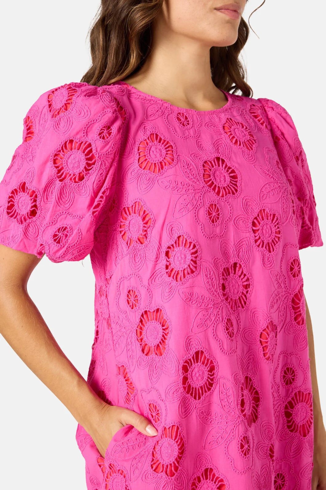 Peek A Bloom Shift Dress - Image 5