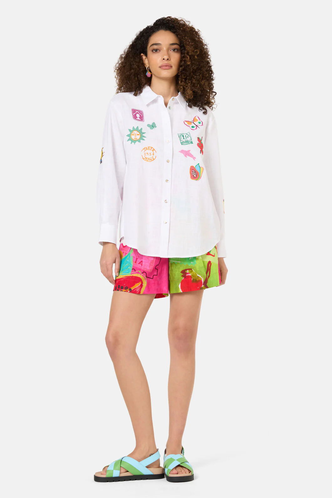 Pen Pals Embroidered Shirt - Image 2