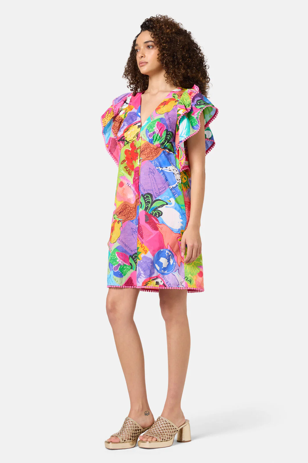 Pen Pals Organic Smock Dress - Image 5