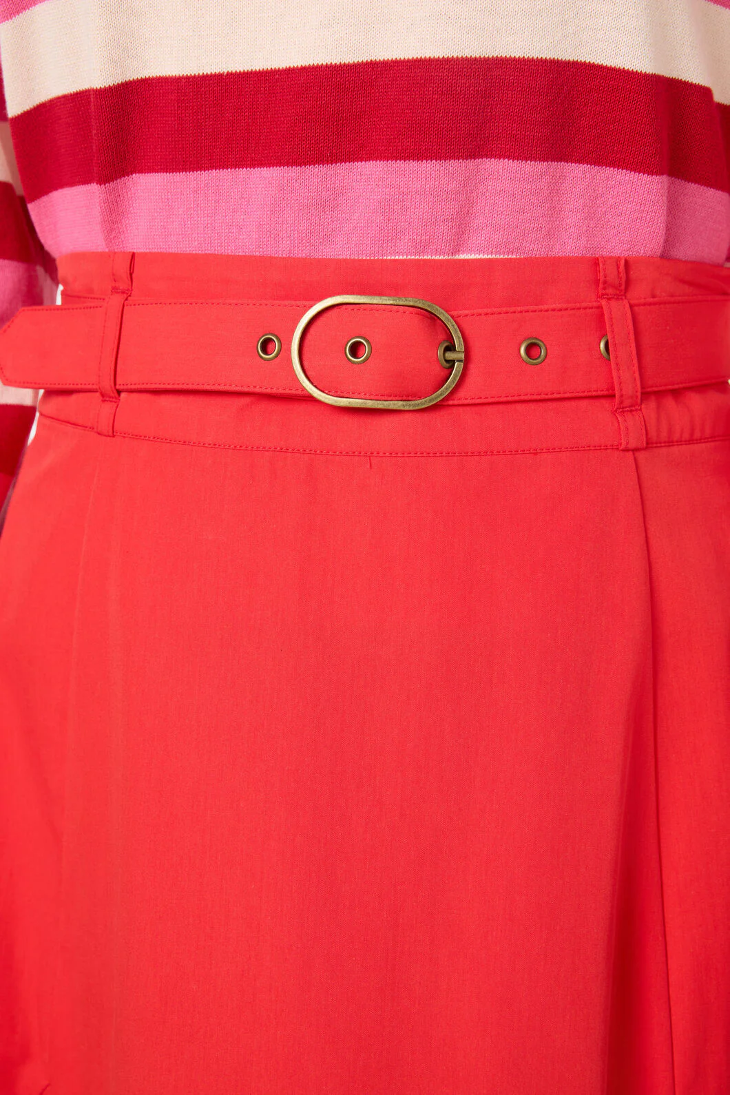 Peony Midi Cotton Skirt - Image 4