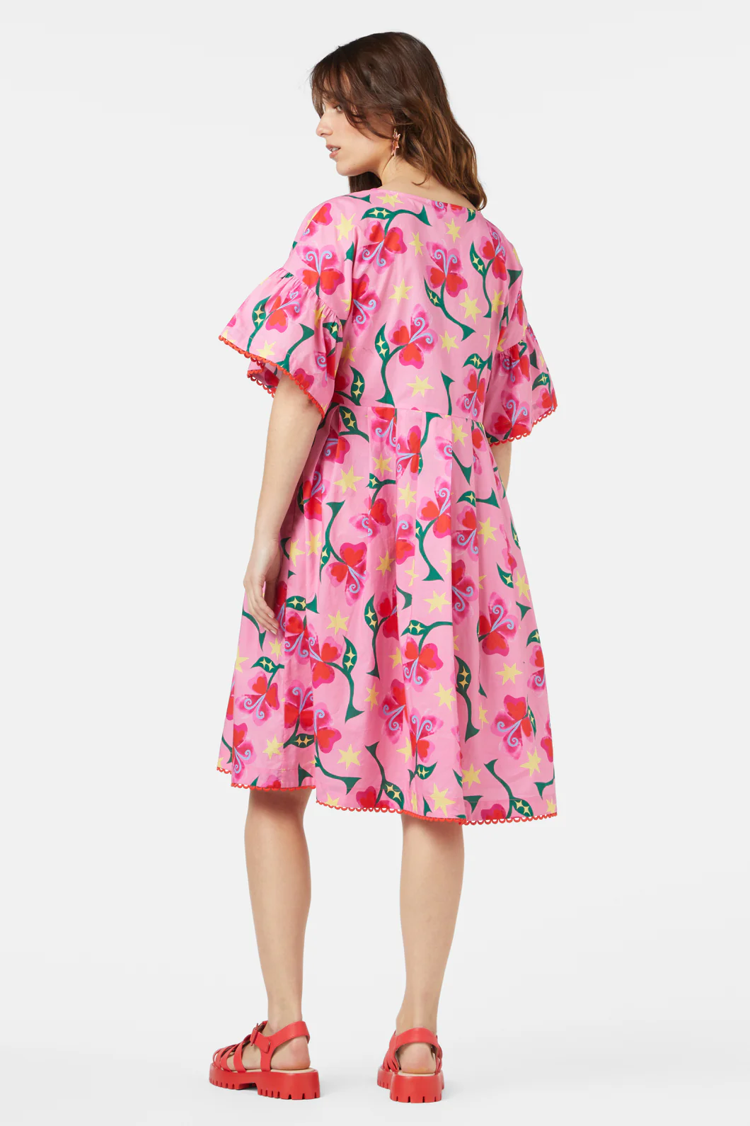 Peruvian Lily Smock Dress - Image 5
