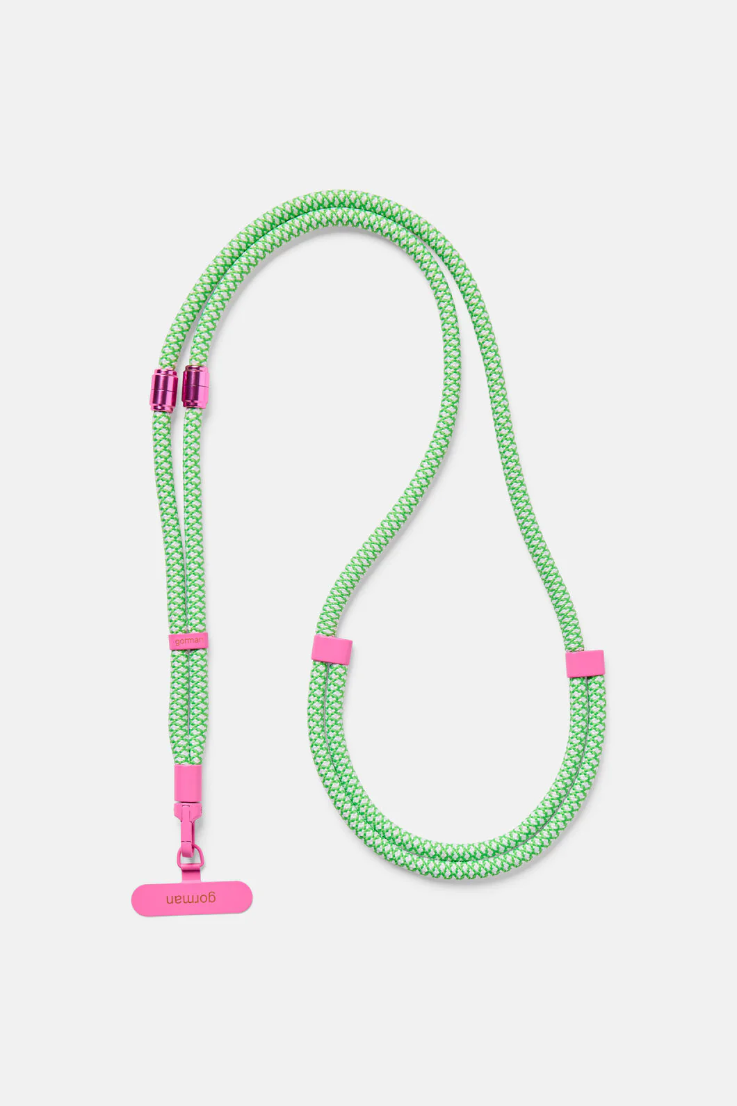 Phone Strap Green Pink