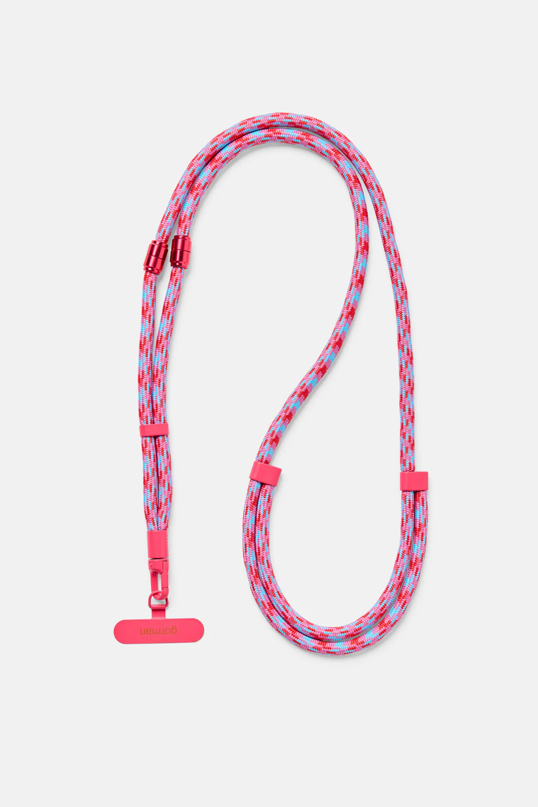 Phone Strap Red Pink
