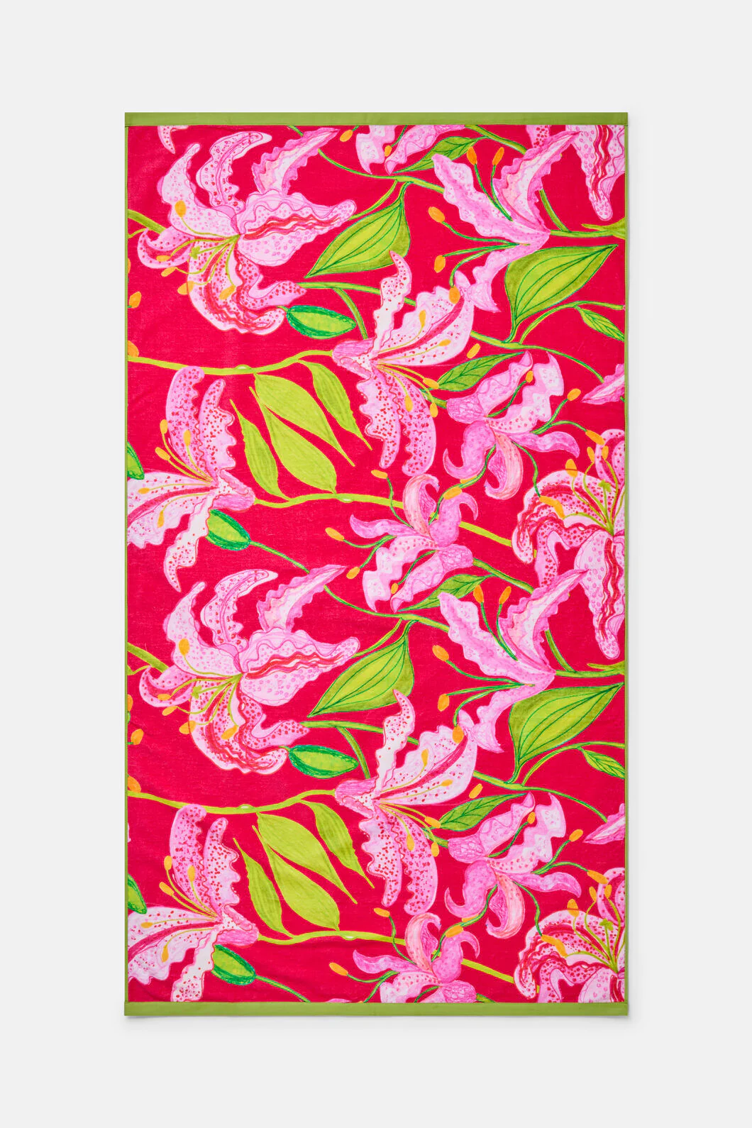Pop Lily Beach Towel
