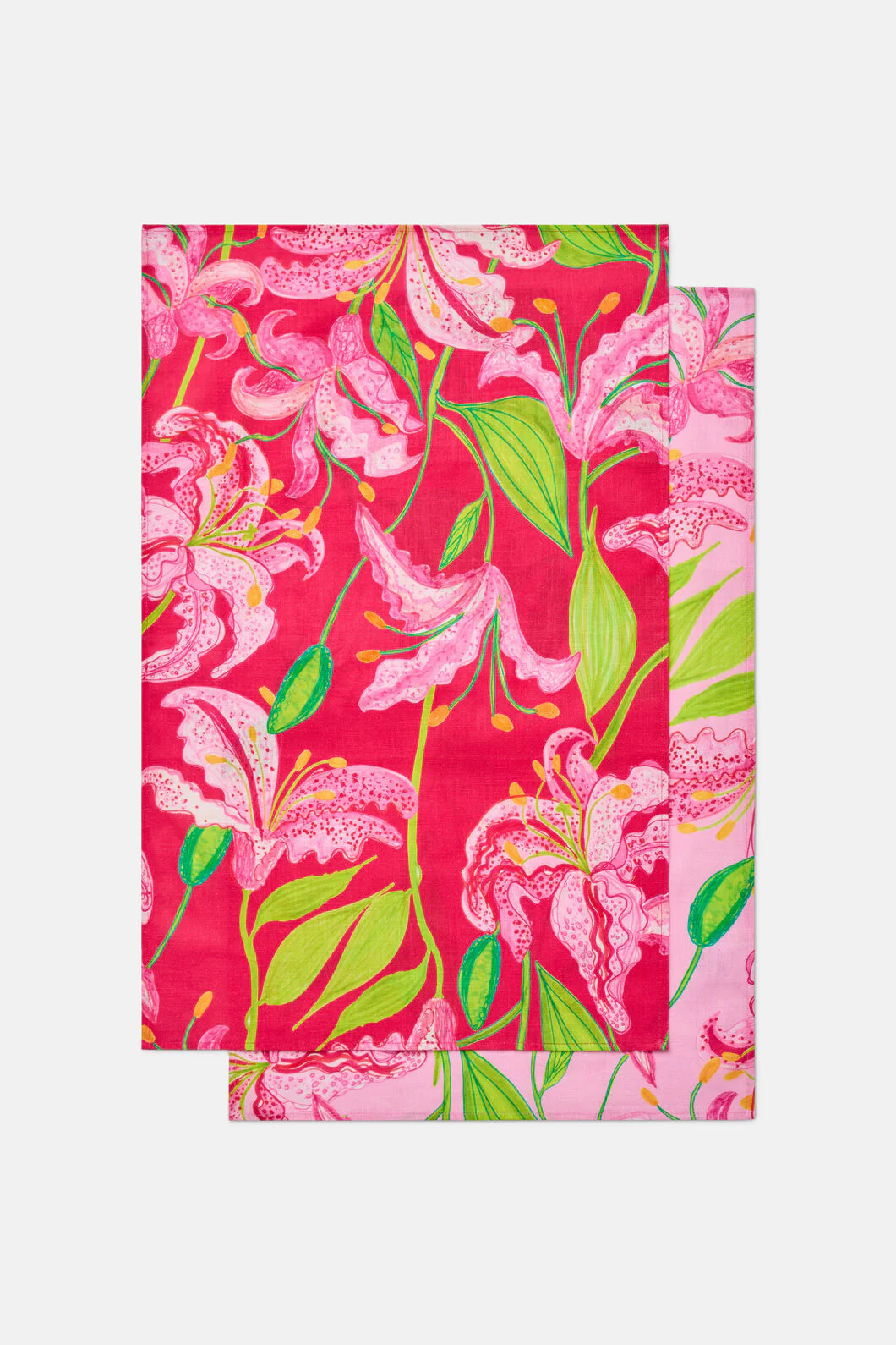 Pop Lily Tea Towel Set 2