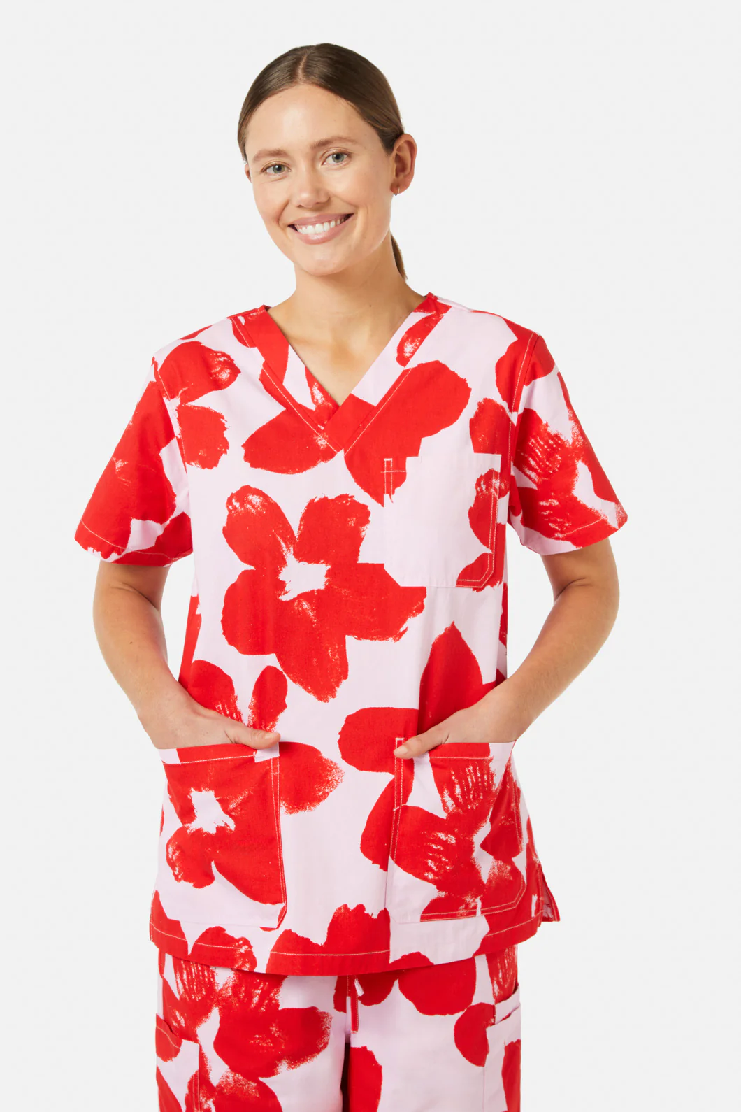 Poppy Scrub Set - Image 2