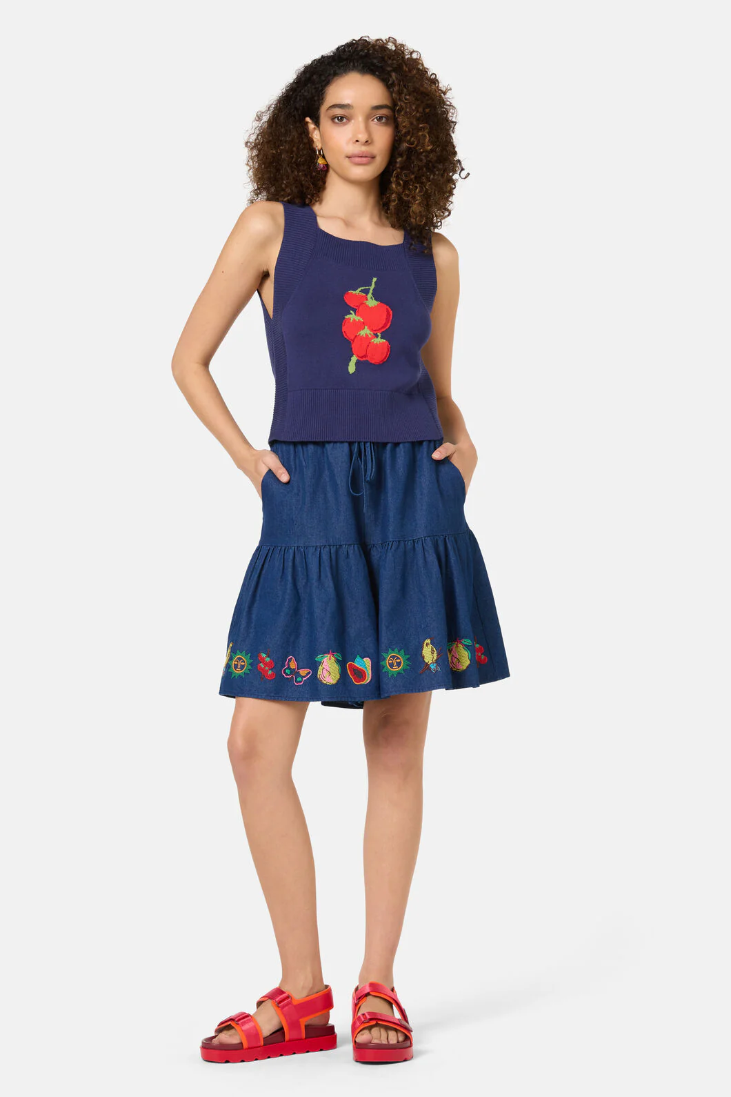 Postcards Organic Knit Tank - Image 2