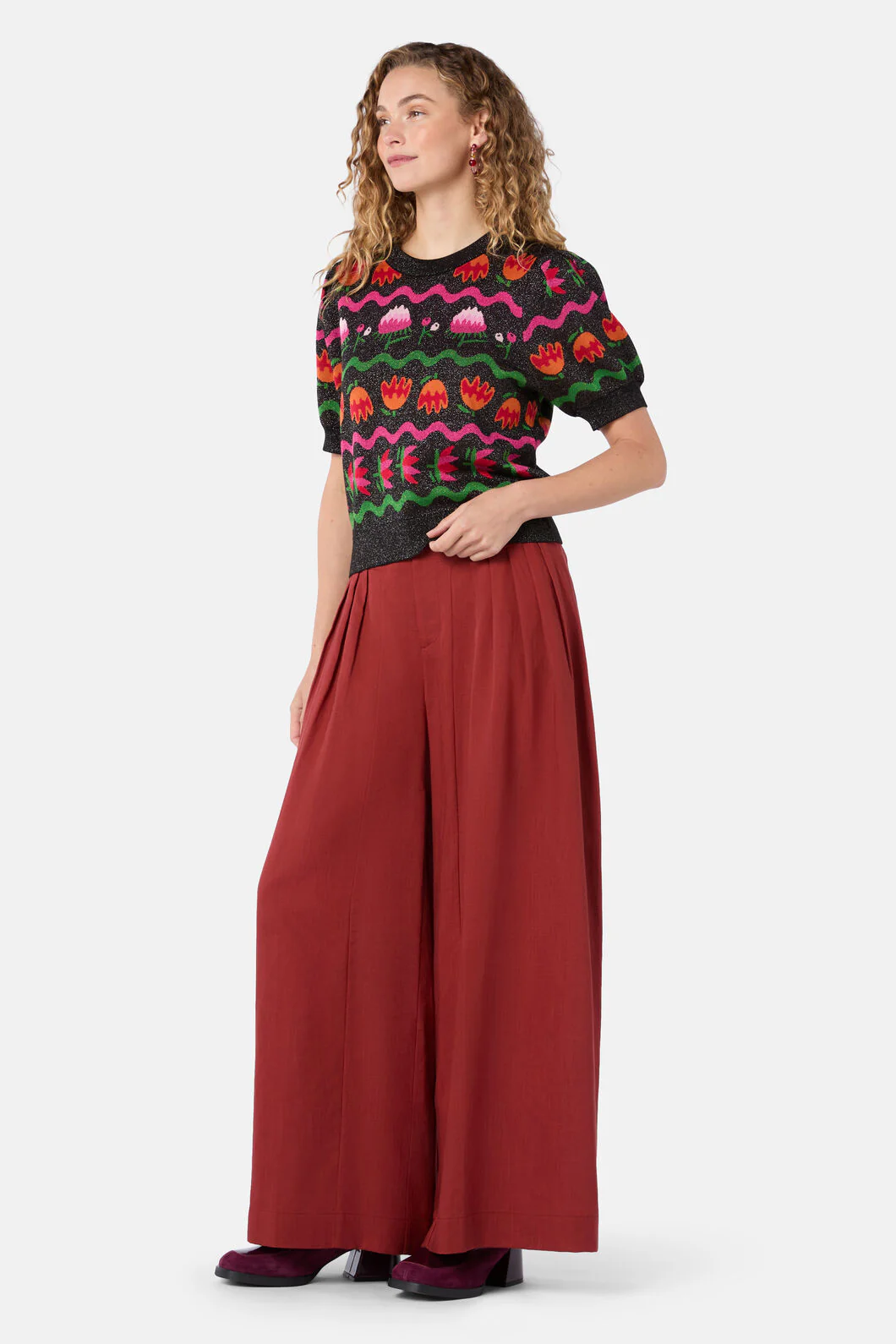 Pretty Protea Knit Top - Image 3