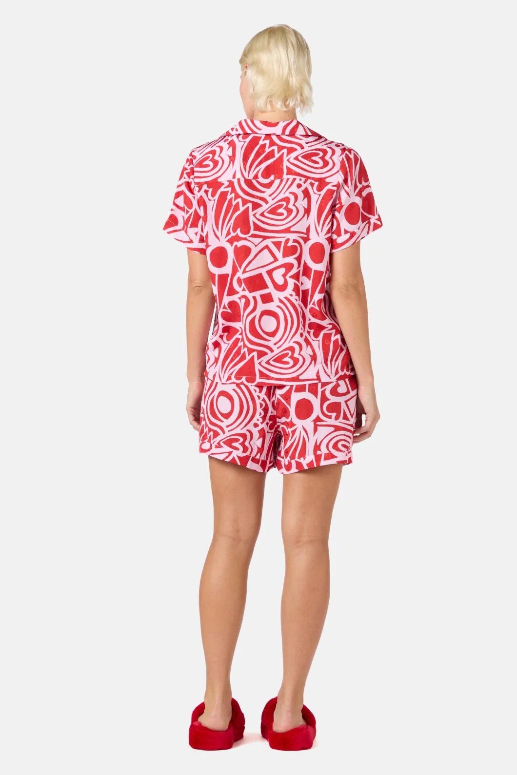 Queen Of Hearts Short PJ Set - Image 6