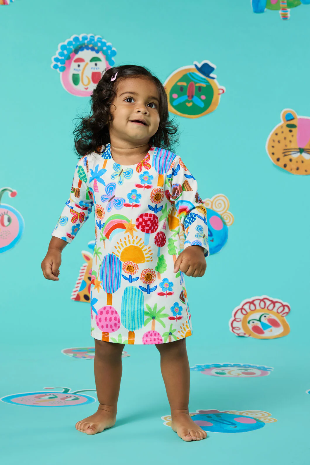 Rain Forest Baby Dress