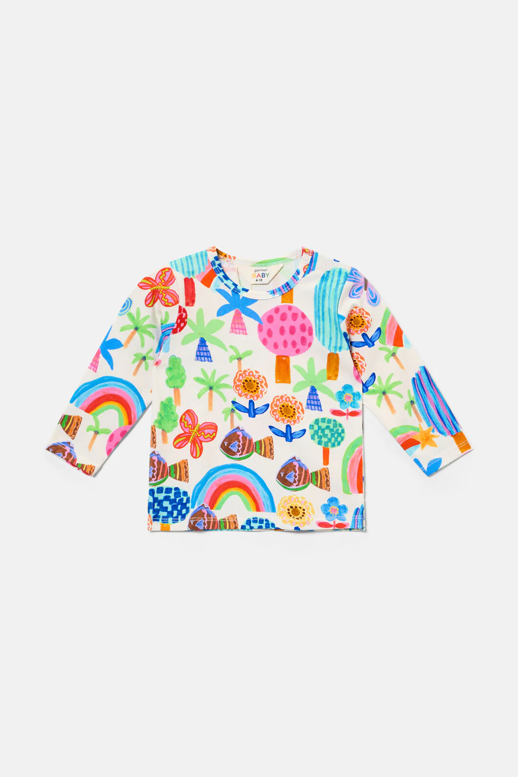 Rain Forest Baby Long Sleeve T-Shirt - Image 3