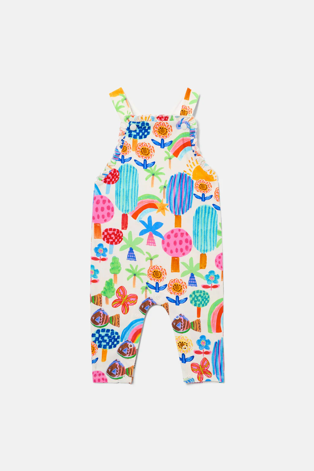 Rain Forest Baby Overall - Image 3