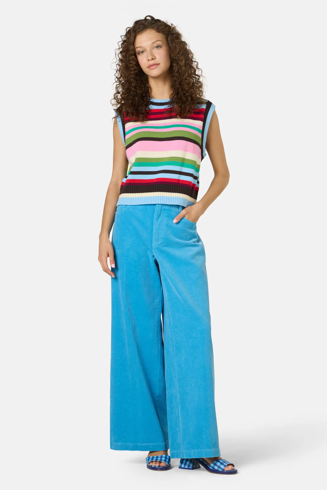 Rainbow Knit Vest - Image 2