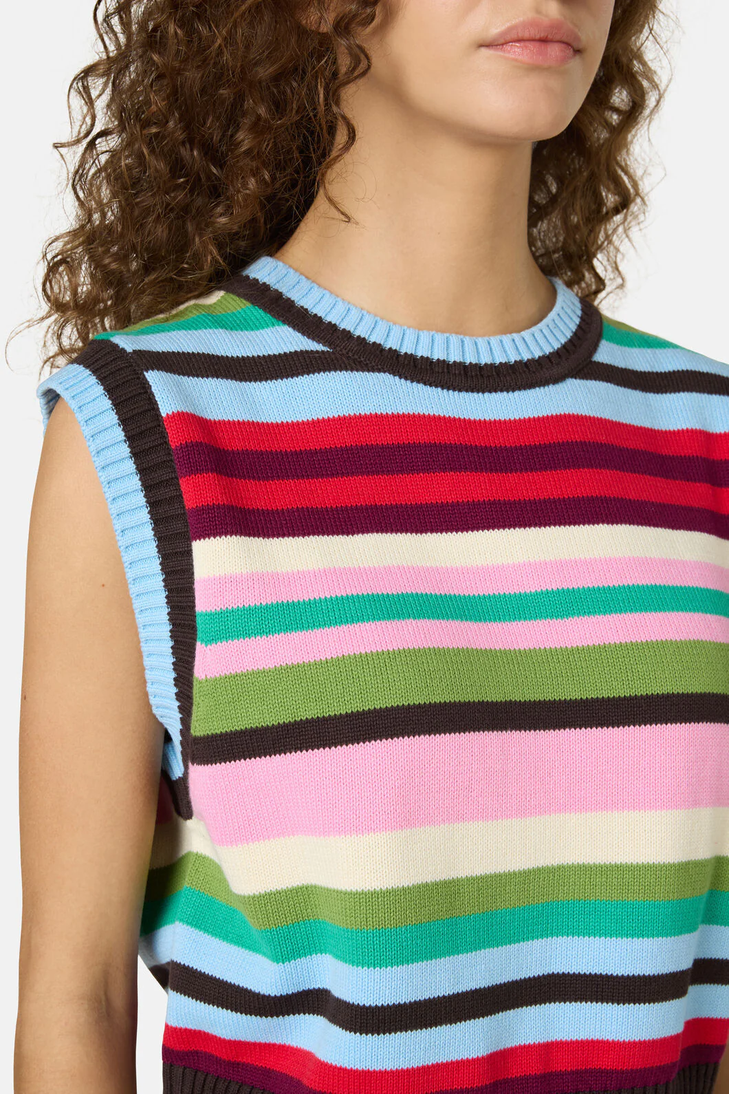 Rainbow Knit Vest - Image 5