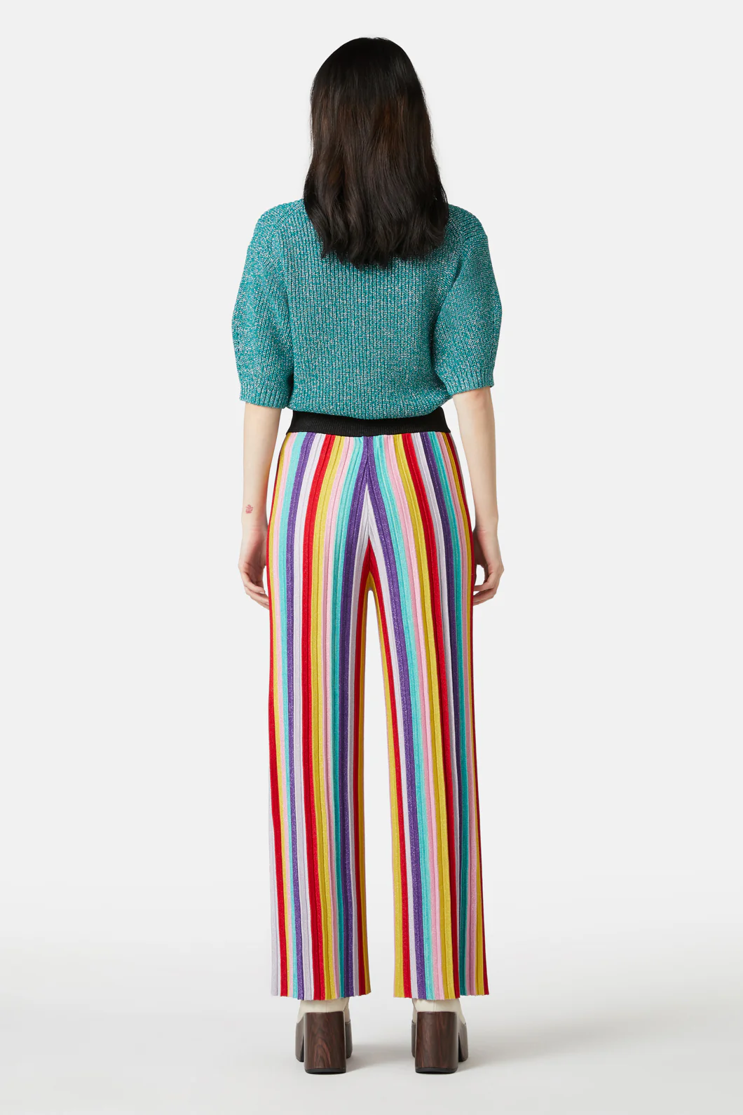 Rainbow Lurex Knit Pant - Image 5