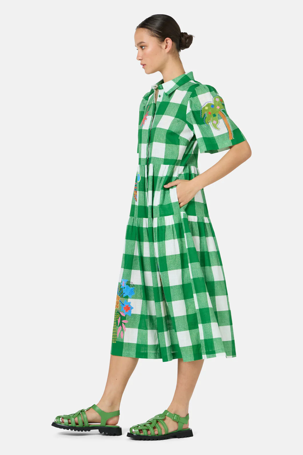Rainforest Diaries Check Dress - Image 3