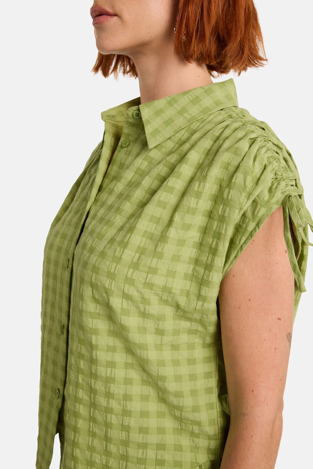 Ready Check Cotton Shirt - Image 6