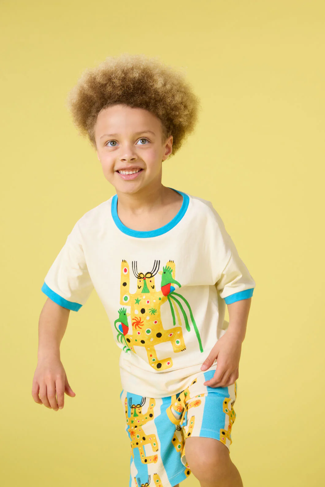 Rio Leopard Kids Ss Tee