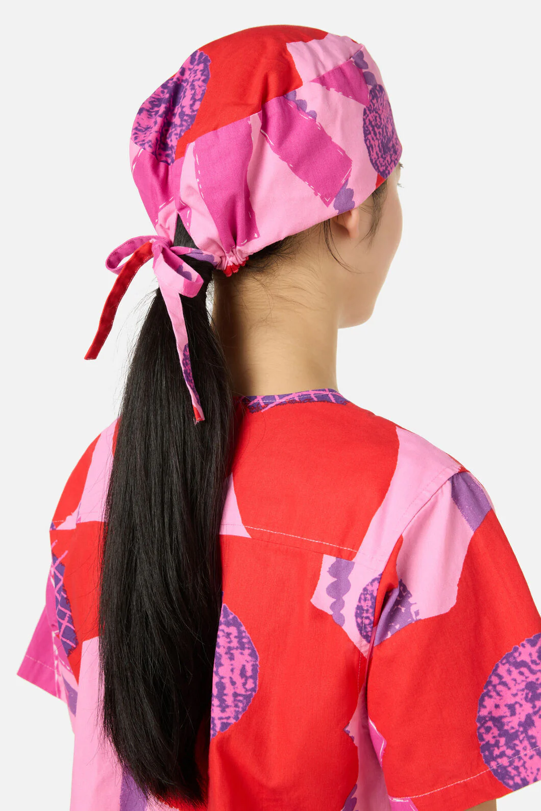 Riso Floral Scrub Hat - Image 2
