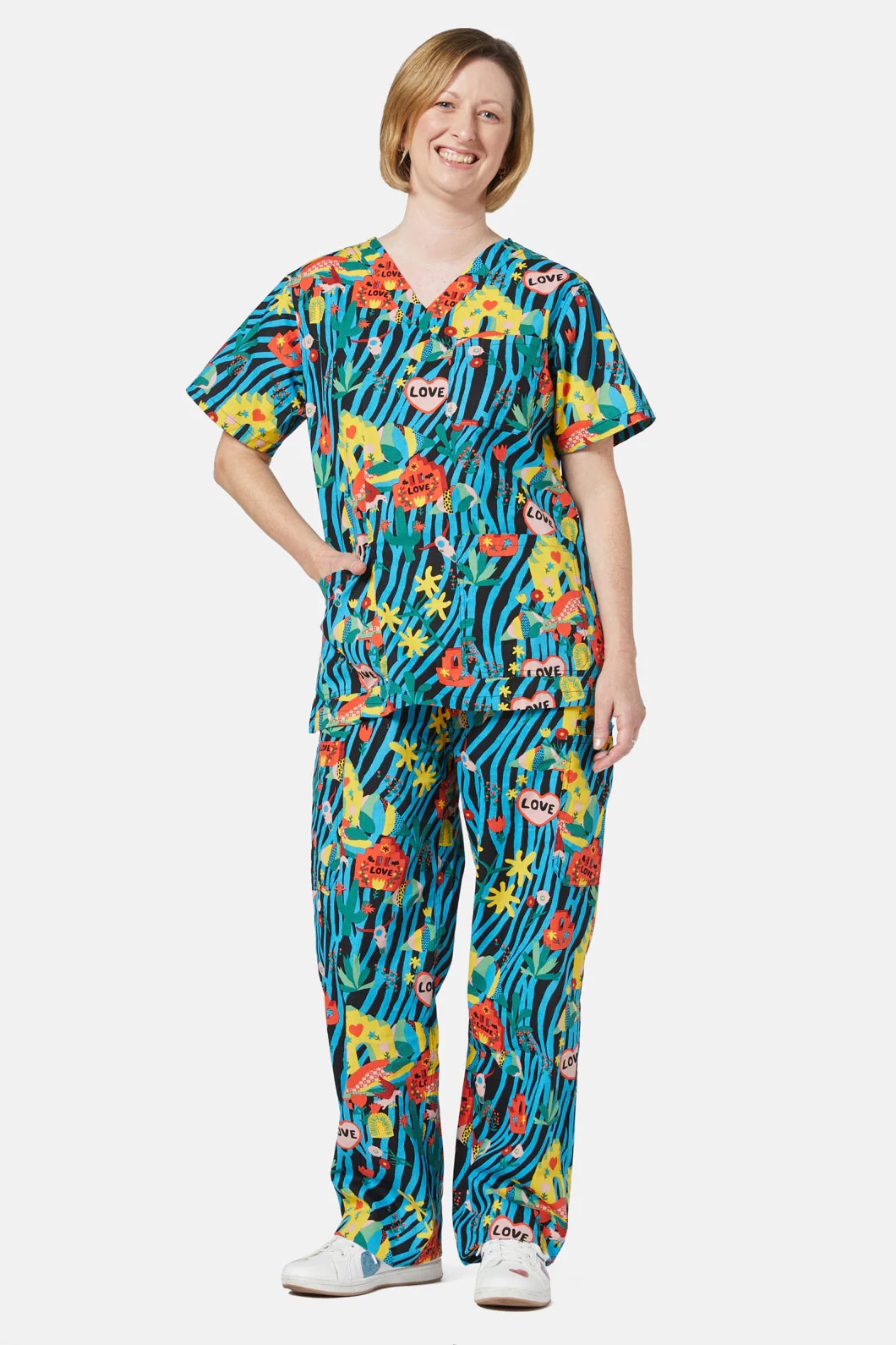 River Of Love Scrub Set - Image 4