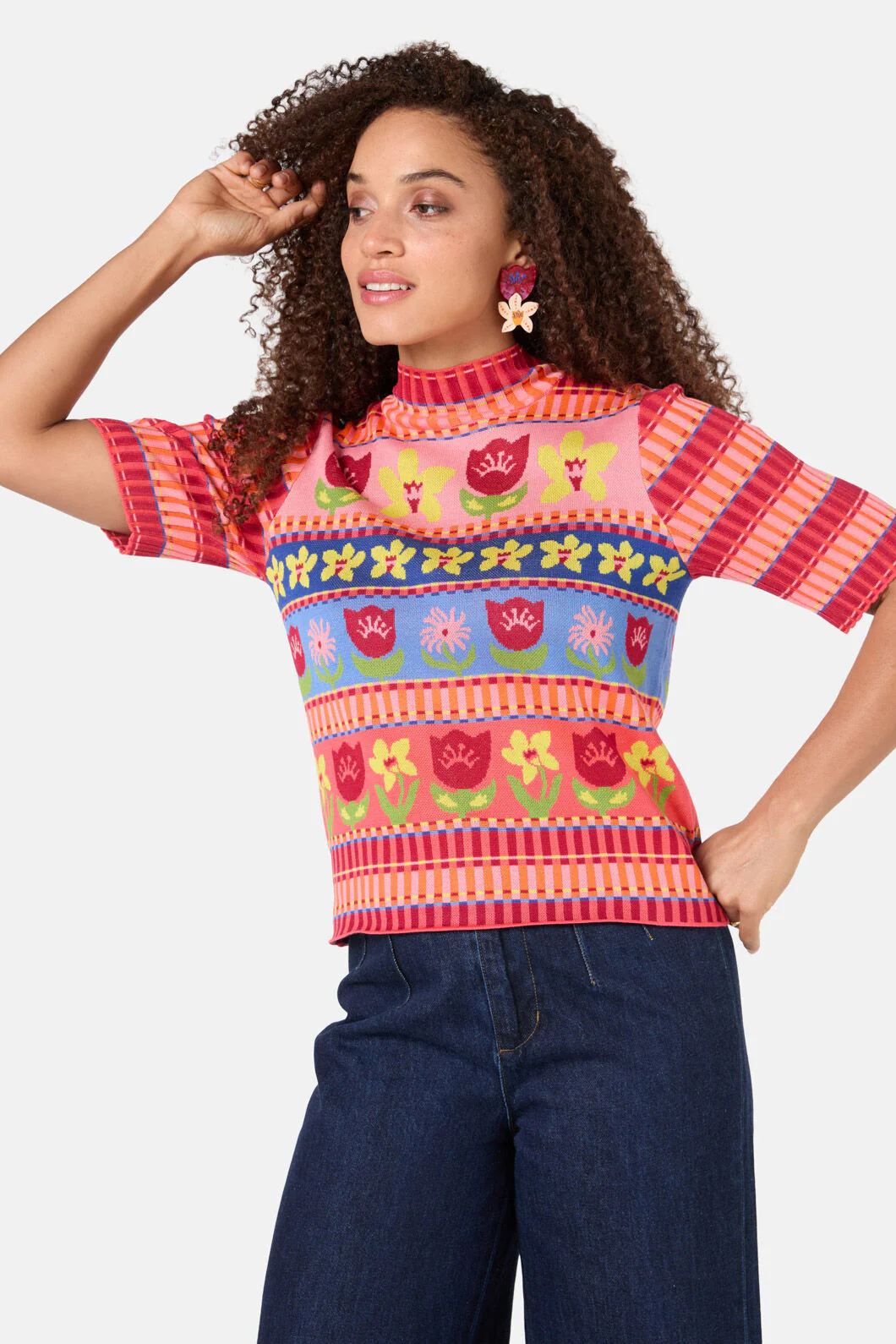 Rosie's Posies Knit Top - Image 2