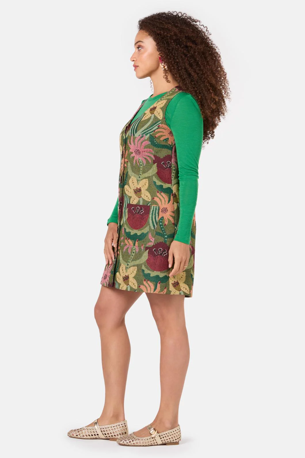Rosie's Posies Pinafore - Image 5