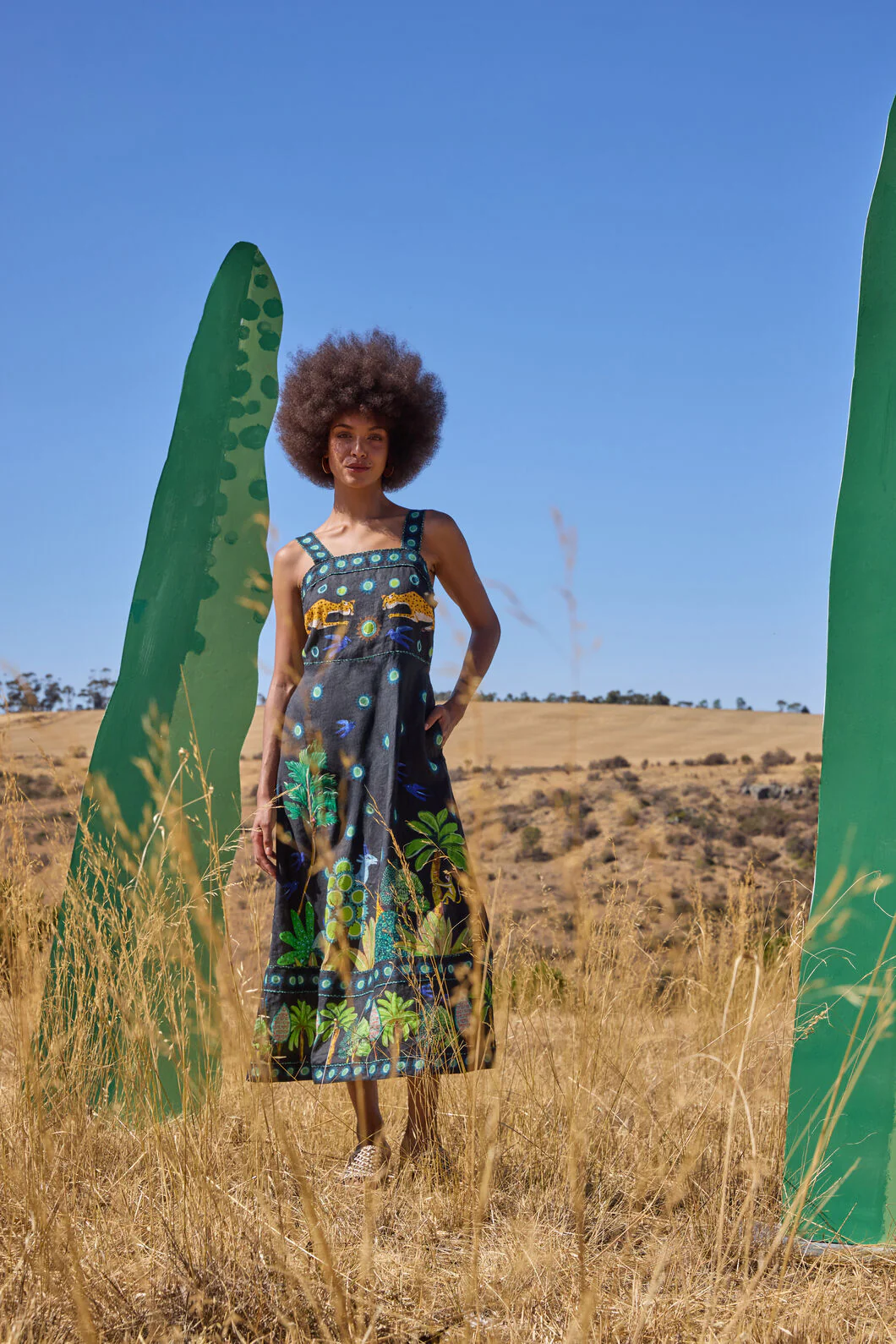 Royal Garden Long Dress