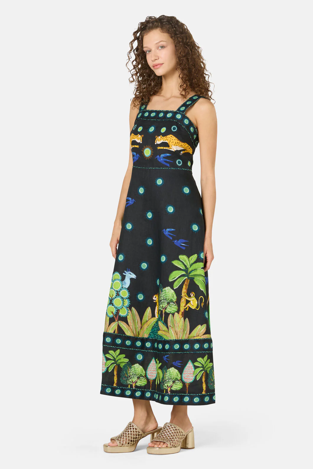 Royal Garden Long Dress - Image 4