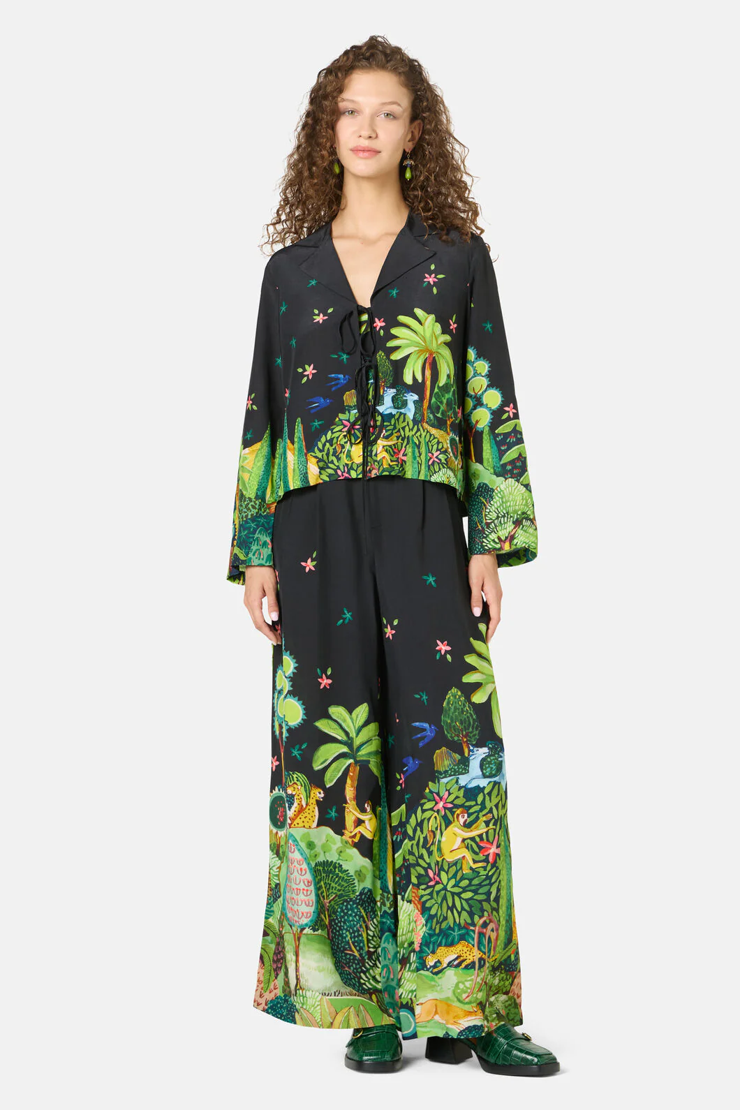 Royal Garden Tie Shirt - Image 2