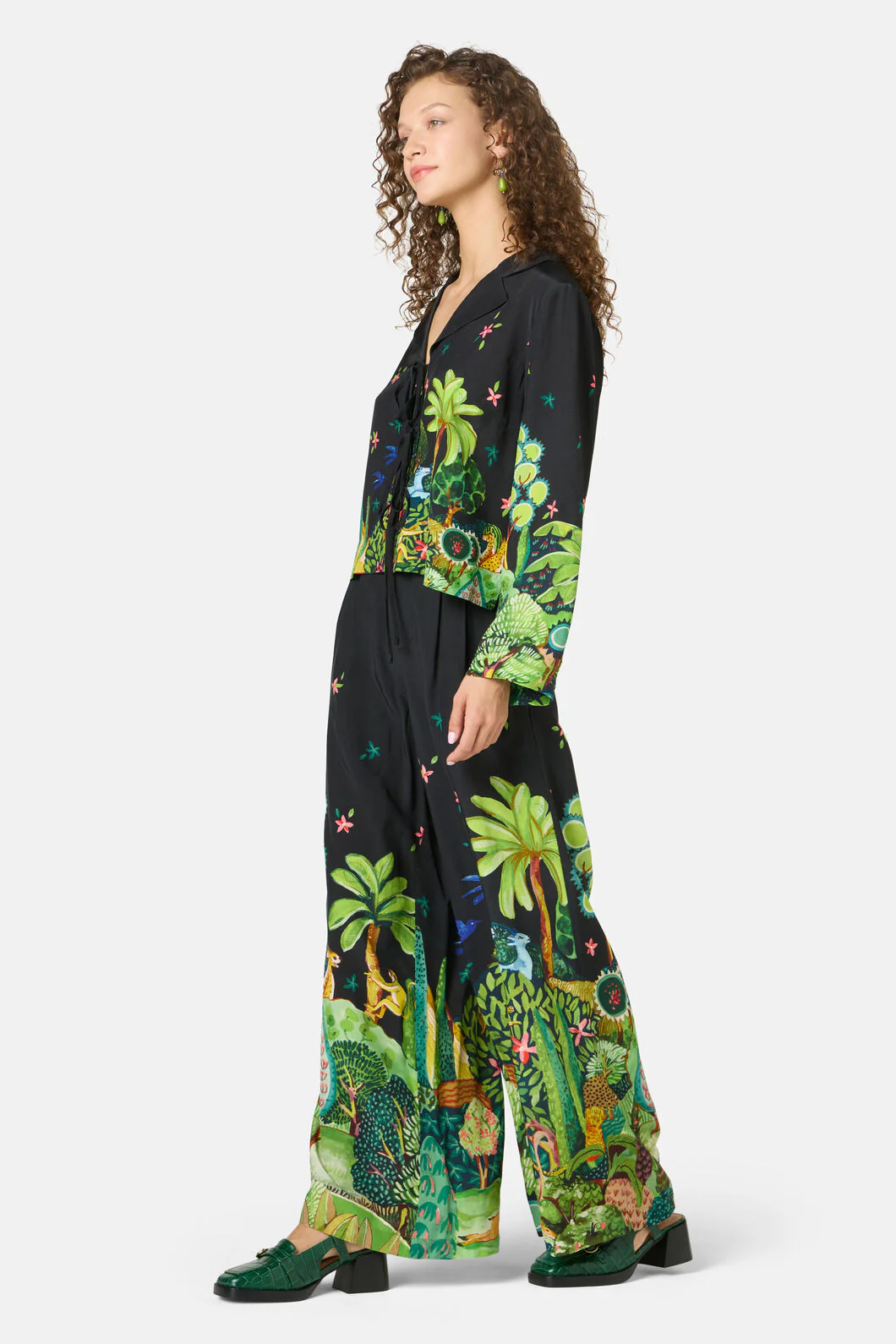 Royal Garden Tie Shirt - Image 3