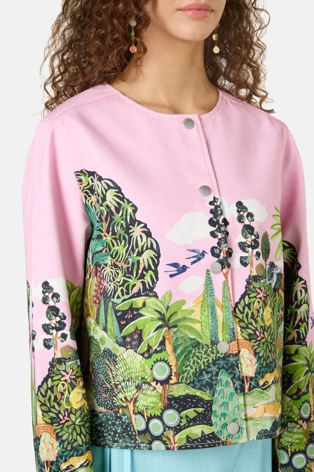 Royal Garden Reversible Shell Jacket - Image 7