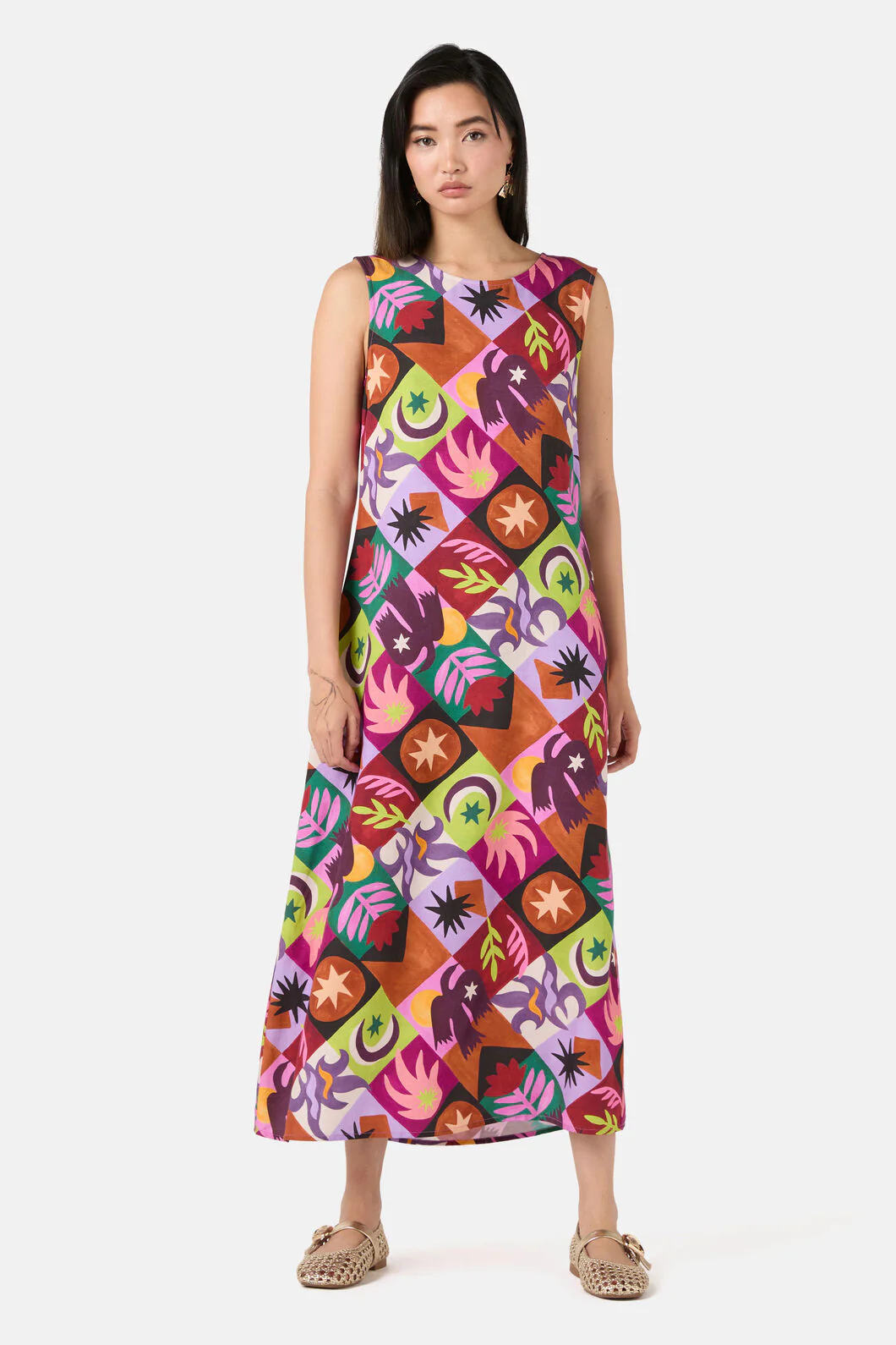 Rubix Rodeo Midi Dress - Image 4