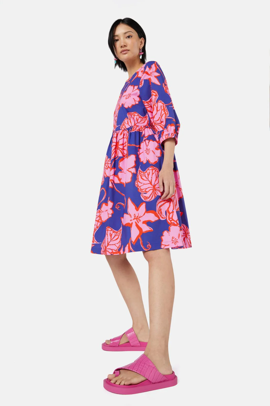Safari Sandal - Fuchsia - Image 2