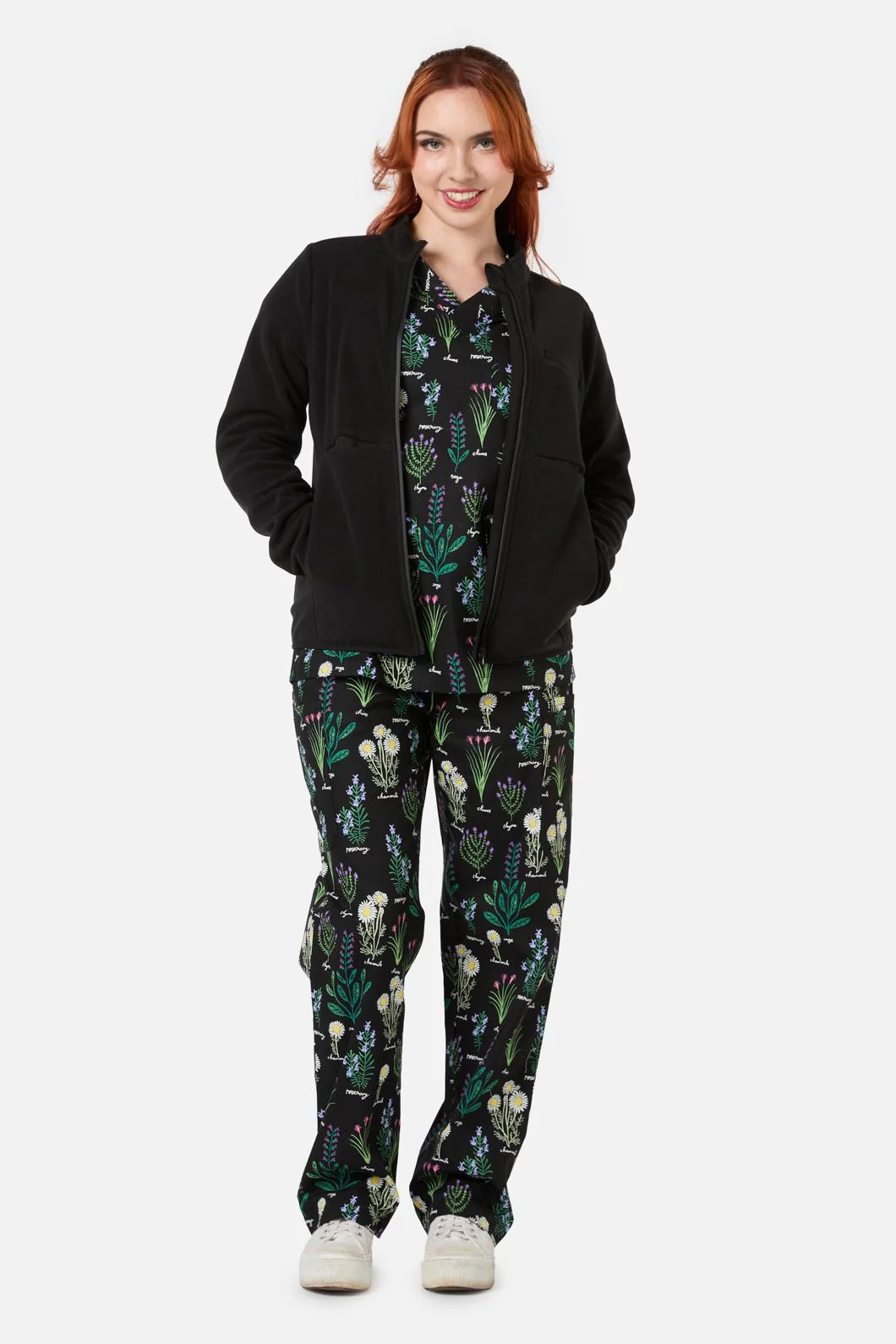 Scrubs Black Micro Polar Fleece Jacket - Image 4