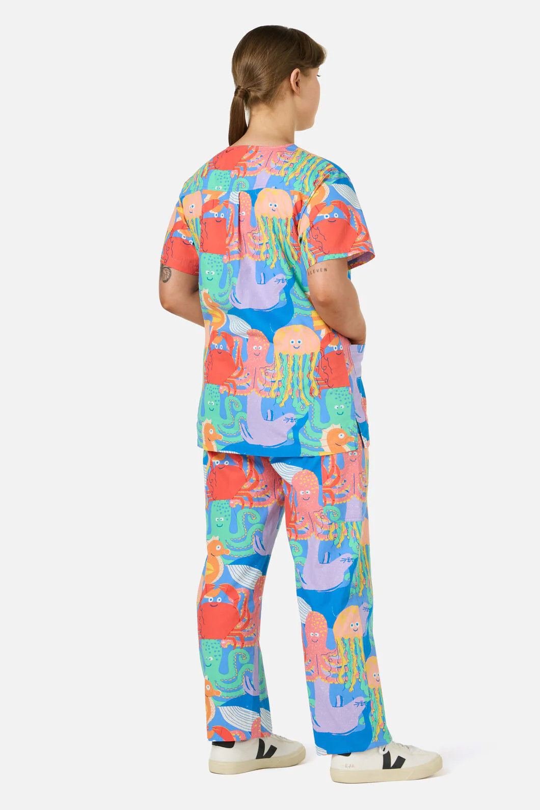 Sea Creatures scrub set - Image 3